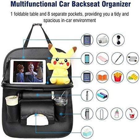 منظم المقعد الخلفي للسيارة مع حقيبة تخزين لجهاز IPad  Mini