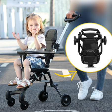 عربة أطفال قابلة للطي