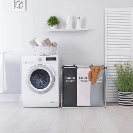 تنظيم الغسيل أصبح أسهل مع سلة الغسيل المثالية
