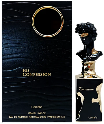 Parfum His Confession, Lattafa, apa de parfum 100 ml, barbati