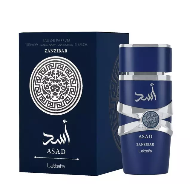 Parfum Asad Zanzibar, Lattafa, apa de parfum 100 ml, barbati