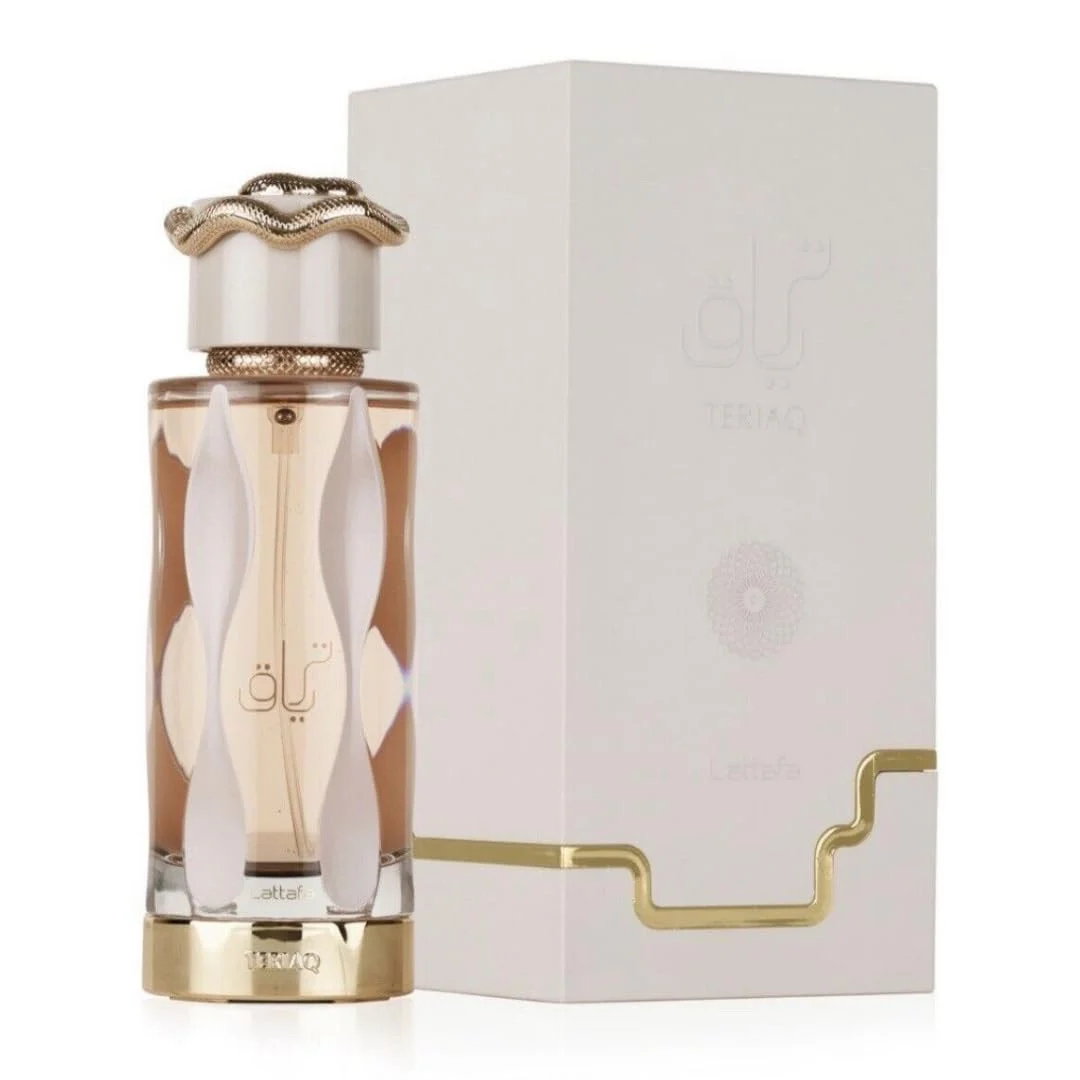 Parfum Teriaq, Lattafa, apa de parfum 100 ml, unisex - inspirat din La Belle by Jean Paul Gaultier