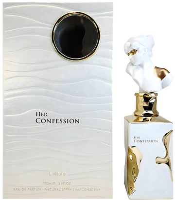 Parfum Her Confession, Lattafa, apa de parfum 100 ml, femei - inspirat din Blanche Bete by Liquides Imaginaires