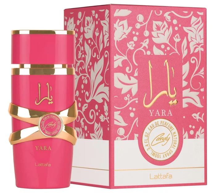 Parfum Yara Candy, Lattafa, apa de parfum 100 ml, femei