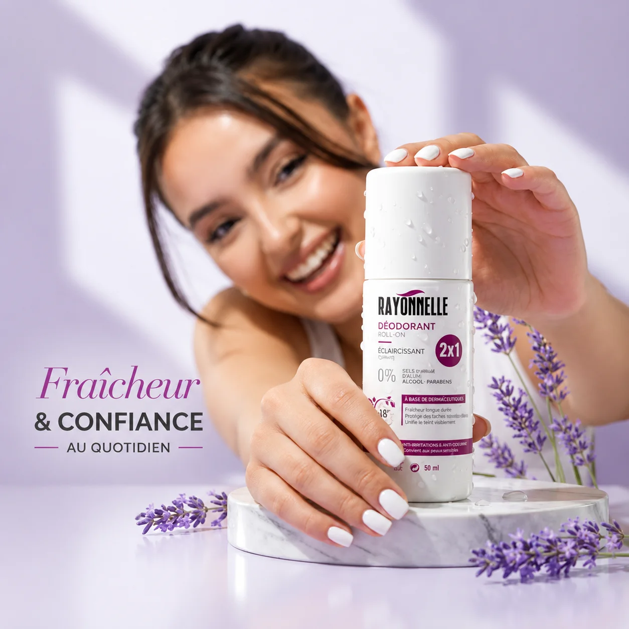 Rayonnelle Déodorant Roll-On 2×1
