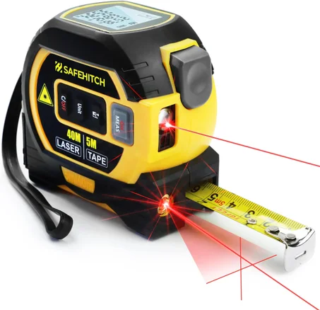 Télémètre Laser 3 en 1 – Mesurez Distance, Surface et Volume avec Précision