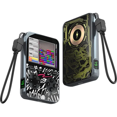 Un seul appareil… recharge rapide et jeux rétro !