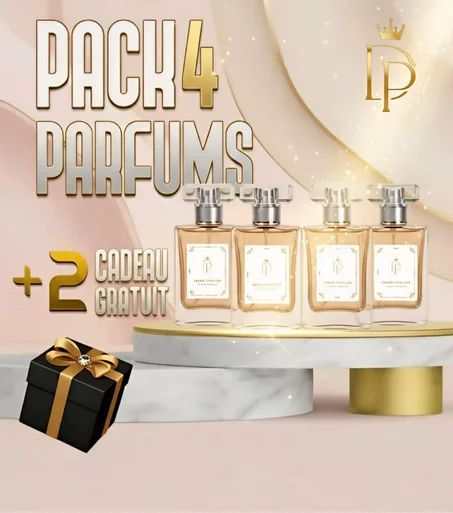 PACK 4 PARFUM FEMME