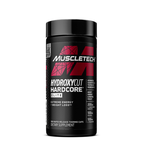 Muscletech - Hydroxycut hardcore elite 110 Capsule |  350 DH