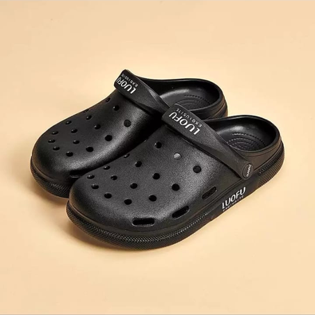 Luofu L590-1 Sandales (Slipper) black