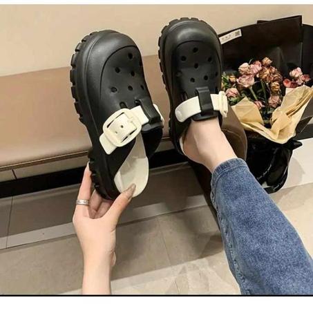 Luxury women   L401 Sandales (Slipper) black