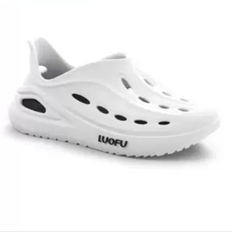 Luofu L940-1 Sandales (Slipper) WHITE