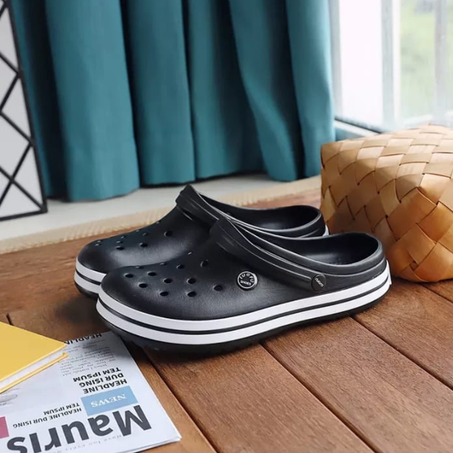 Luofu L940-1 Sandales (Slipper) black