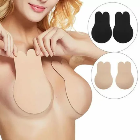 Soutien-Gorge Adhésif "Oreilles de Lapin" – Lift Instantané & Invisible