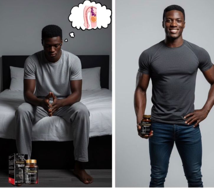 BIYODE Testosterone Booster pour Hommes – Énergie, Vitalité & Performance Musculaire (60 Pilules)