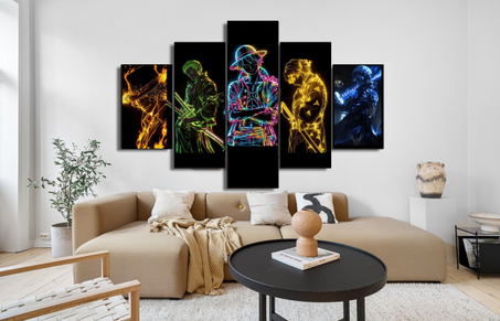 .لوحات فنية جدارية من القماش