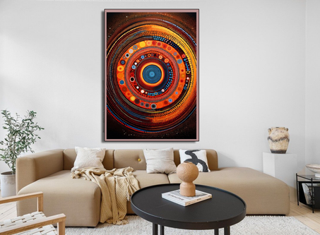 لوحات ديكور مصنوعة من القماش