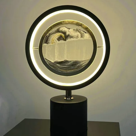 lampe a sable mouvant
