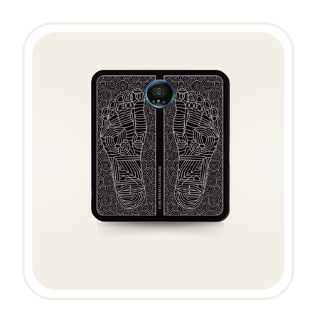 للاسترخاء وتخفيف الألم -جهاز تدليك القدمين الكهربائي EMS