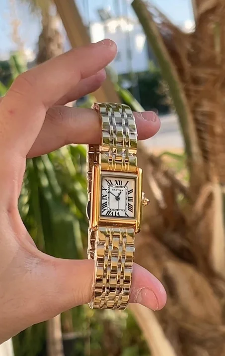 Montre Cartier Tank Or /Femme