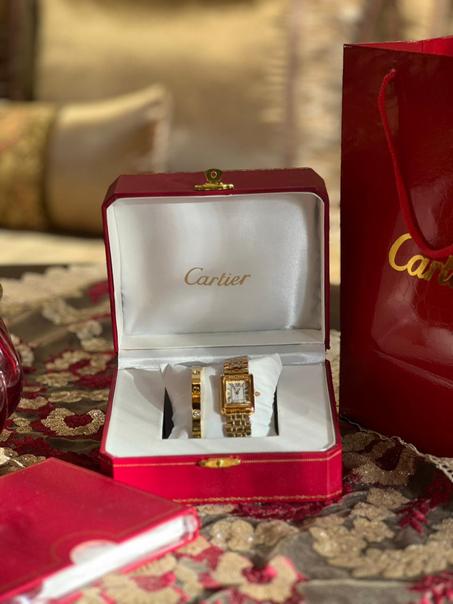 Cartier Tank Or Femme + Bracelet Cartier Diamond