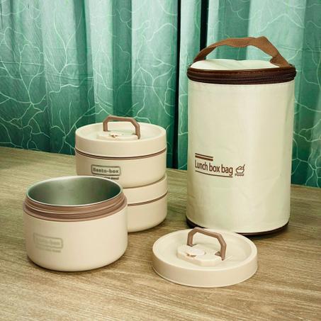 حامل الطعام ثلاث(3) قطع