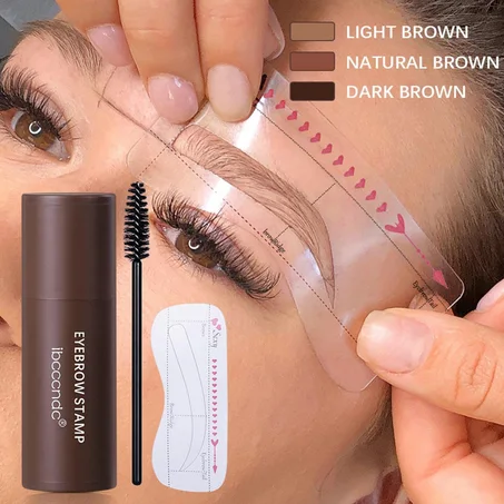 Stylo et tampon à sourcils