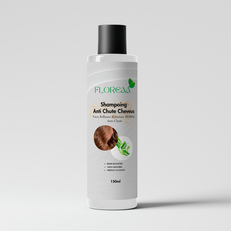 شامبو ضد تساقط الشعر - تركيبة طبيعية لتعزيز صحة فروة الرأس 🌿