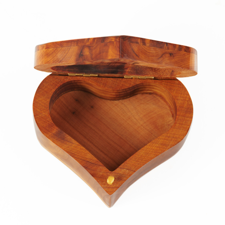 Wood Burl Ring Box OUL