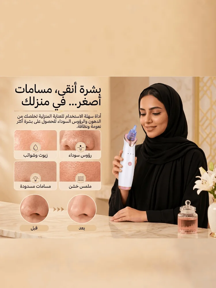 جهاز تنظيف المسام الذكي✨
