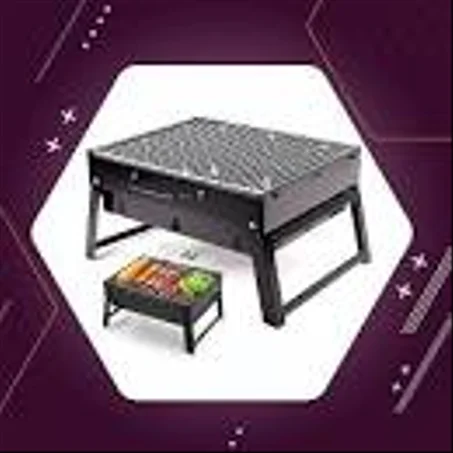 شواية فحم محمولة قابلة للطي