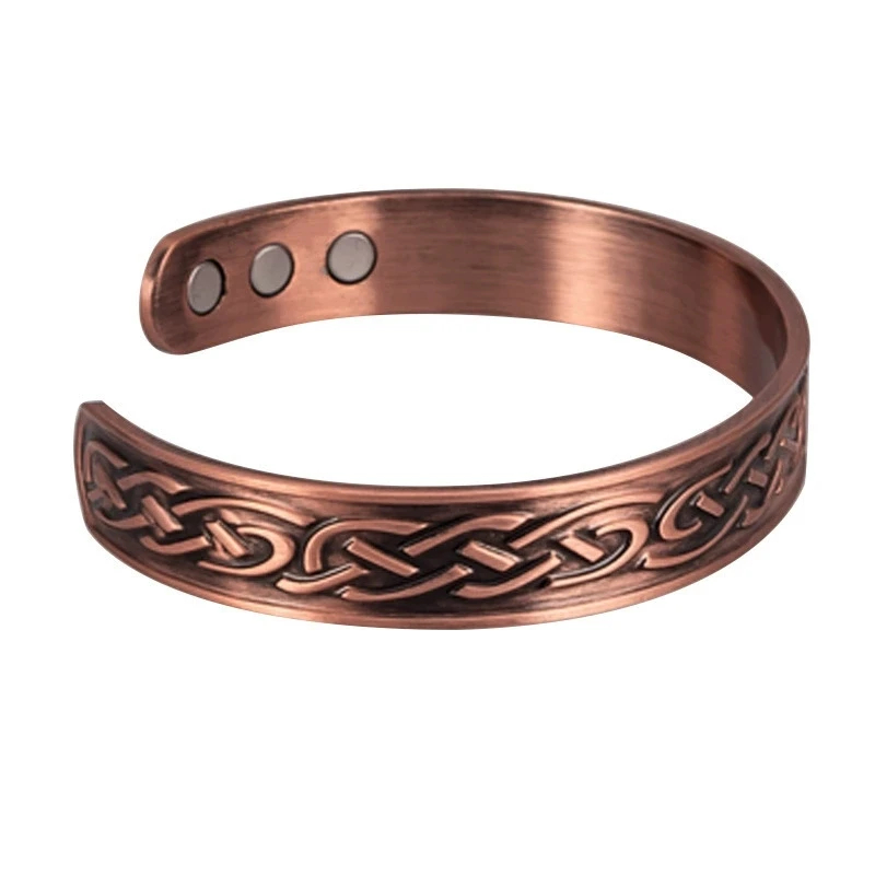 سوار مغناطيسي نحاسي للرجال