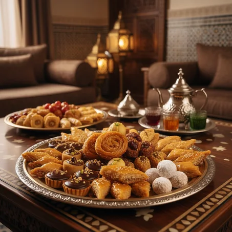 الحلويات التقليدية والعصرية