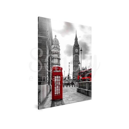 Tableau Artistique London Red