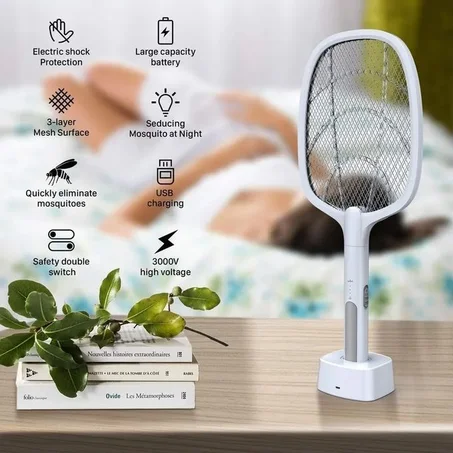 Tue-moustiques électrique مضرب البعوض الفعال