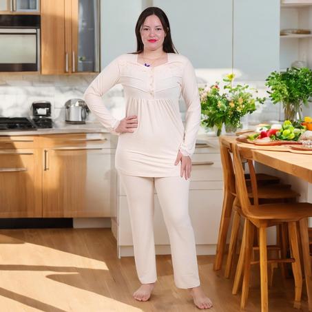 Pyjama d’Hiver Douillet : Confort et Élégance
