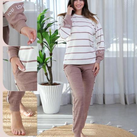 Pyjama Élégant d'Hiver