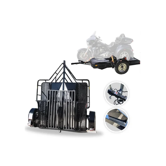 Refurbished Trike and Spyder Ride-Up SRL Stand-Up Motorcycle Trailer