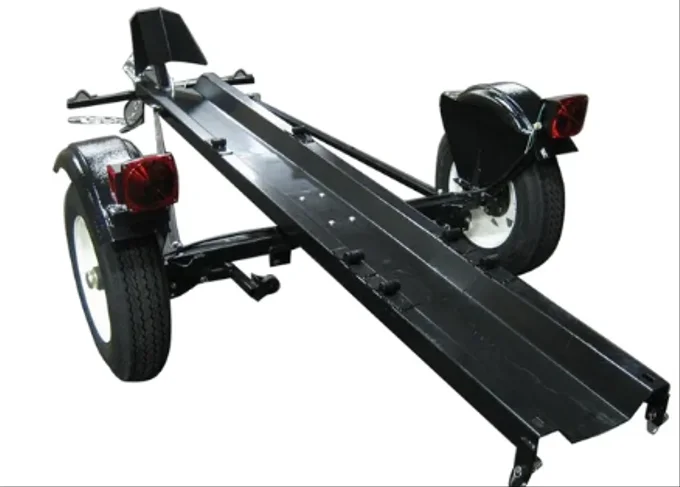 Ace Folding Single Motorcycle Trailer