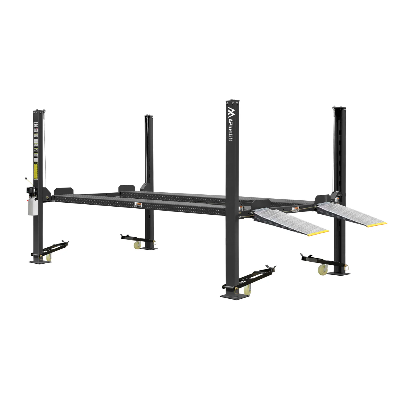 APlusLift Falcon 9000LB 4-Post Portable Parking Storage Service Car Lift - AP-9H or AP-9H-XLT