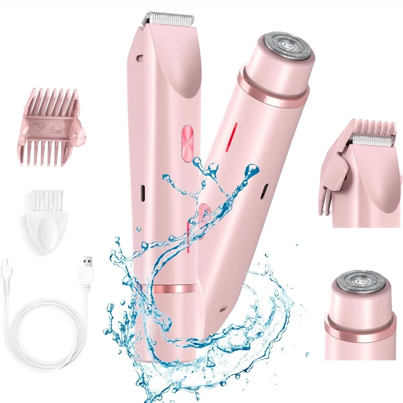 USB Rechargeable Dual Blade Razor
