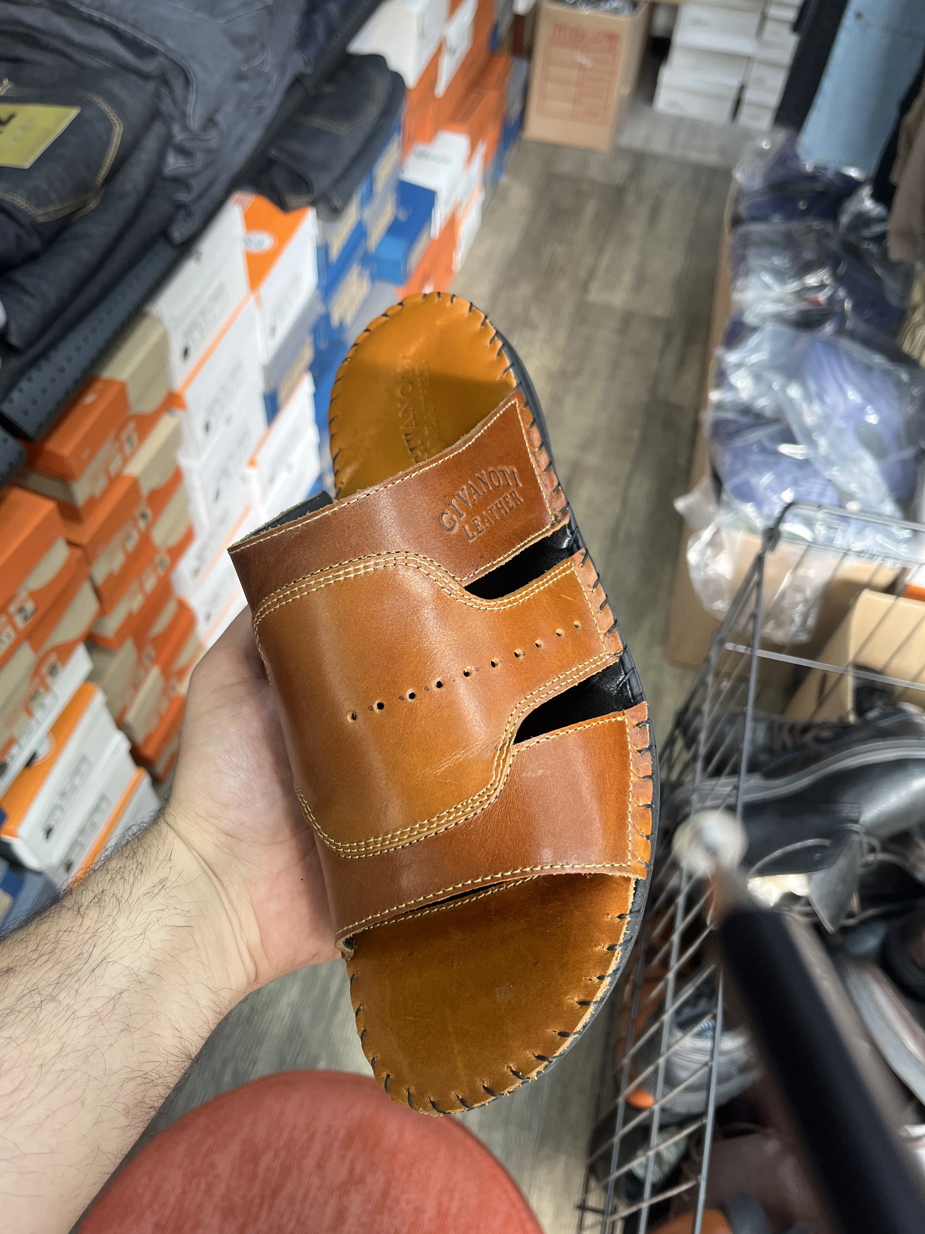 MULES EN CUIR VERITABLE