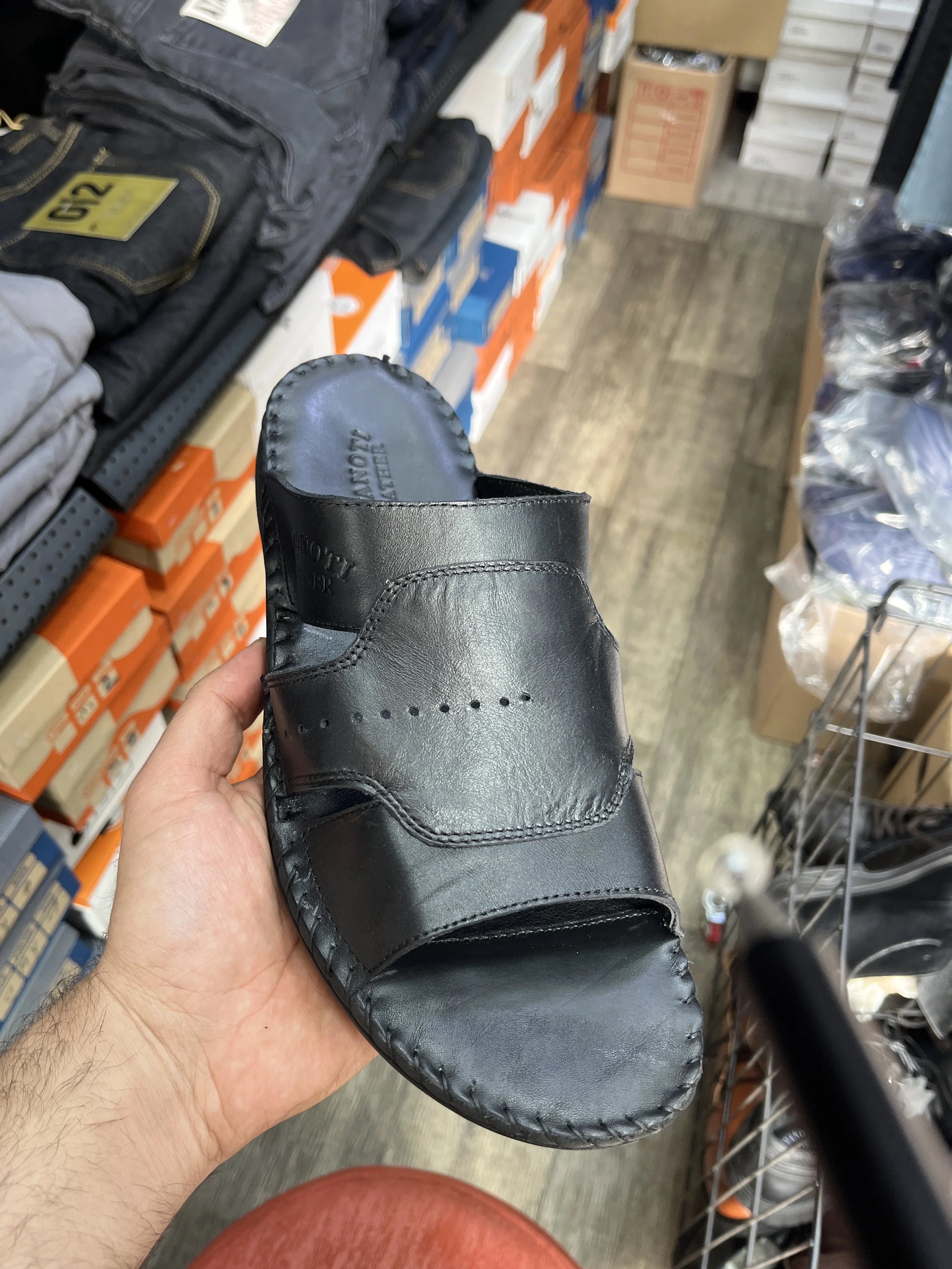 MULES EN CUIR VERITABLE