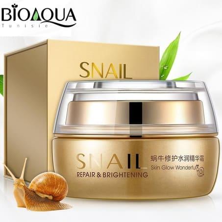 Crème Anti-Âge à la Bave d’Escargot