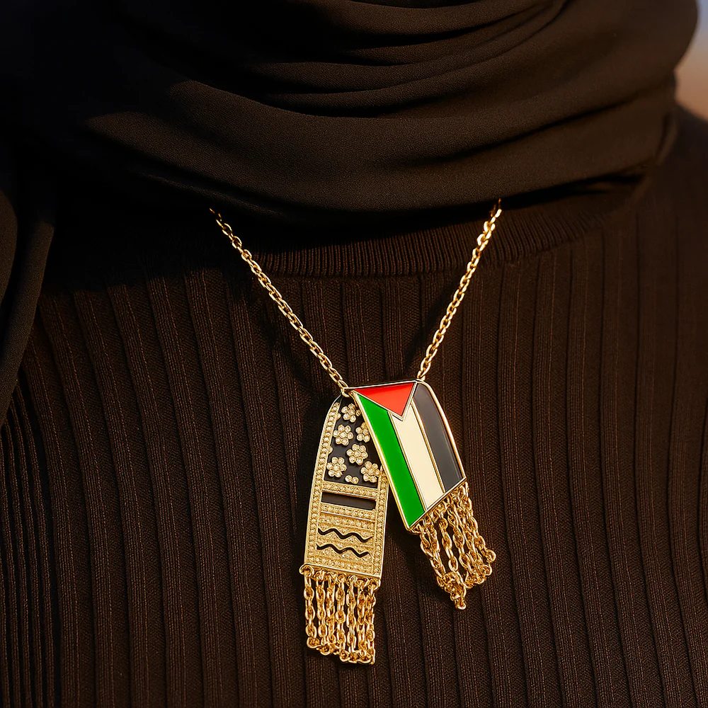 Keffiyeh Necklace