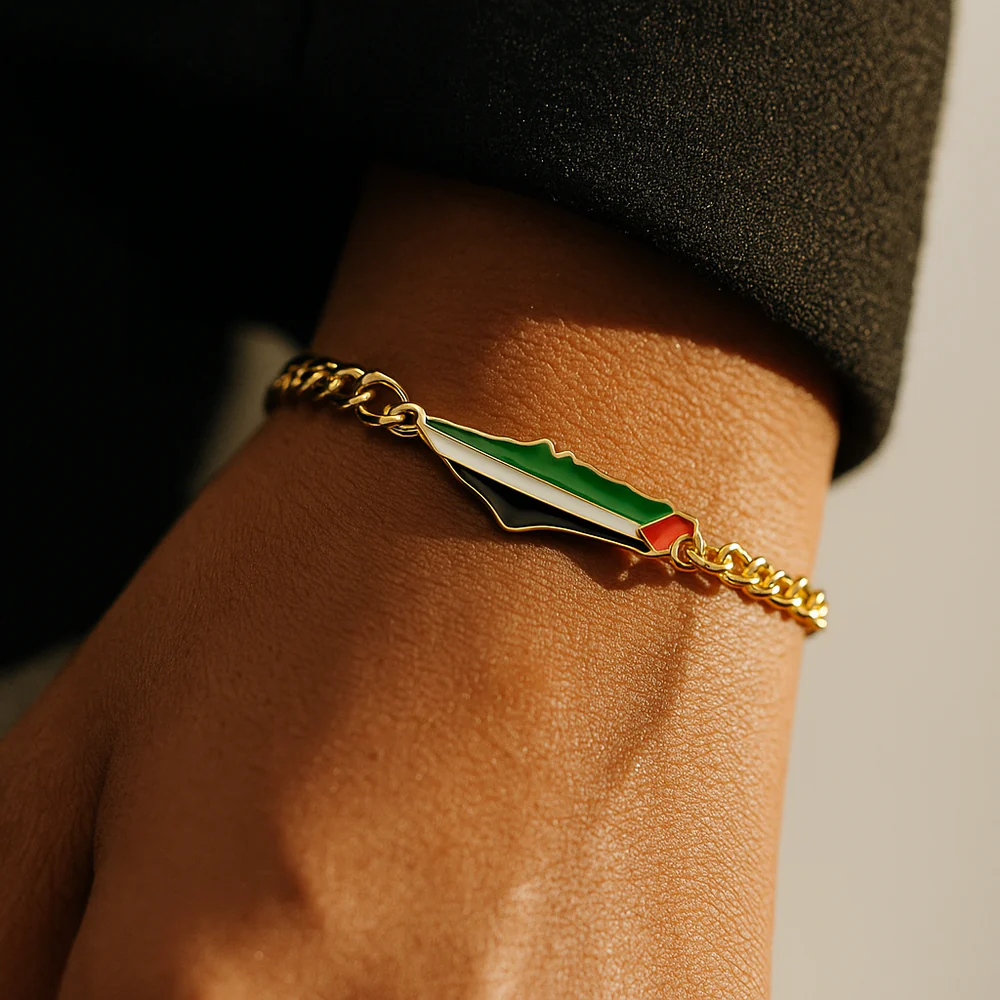 Palestine Chain Bracelet