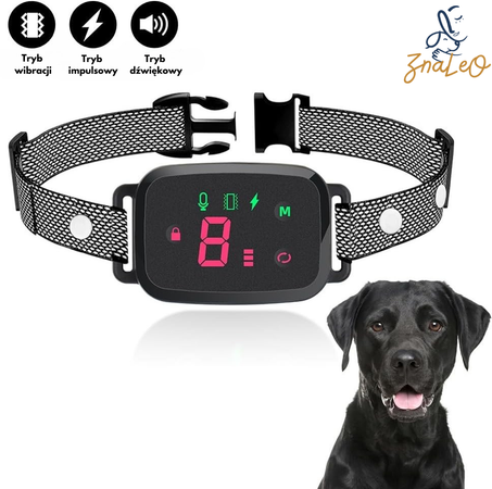 🐶 Obroża StopSzczek™ PRO – Inteligentna Obroża Antyszczekowa dla Psów