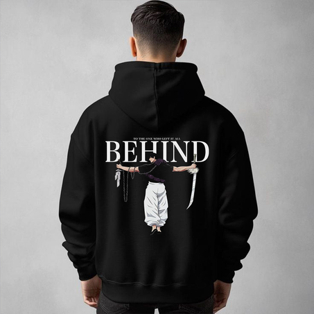 ⚔️ “Behind” Oversize Hoodie – TOJI Limited Edition