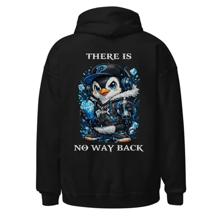 No Way Back" Urban Penguin Hoodie