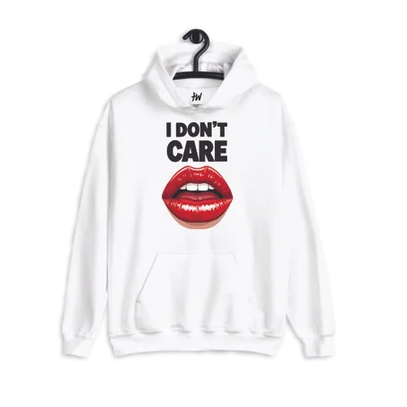 I don't care Hoodie – Premium Streetwear Fit